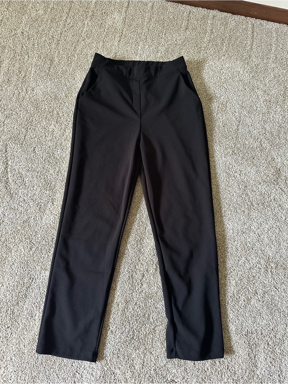 Zenana Black Straight-Leg Women's Pants